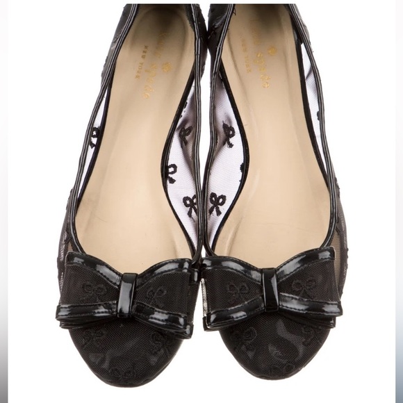 KATE SPADE Mesh Round-Toe Flats - Picture 8 of 8